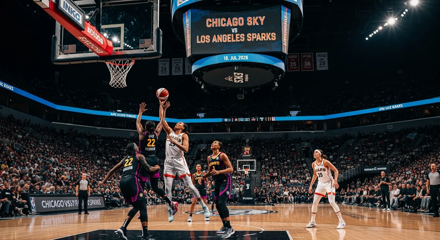 Prognoza Chicago Sky vs Los Angeles Sparks
