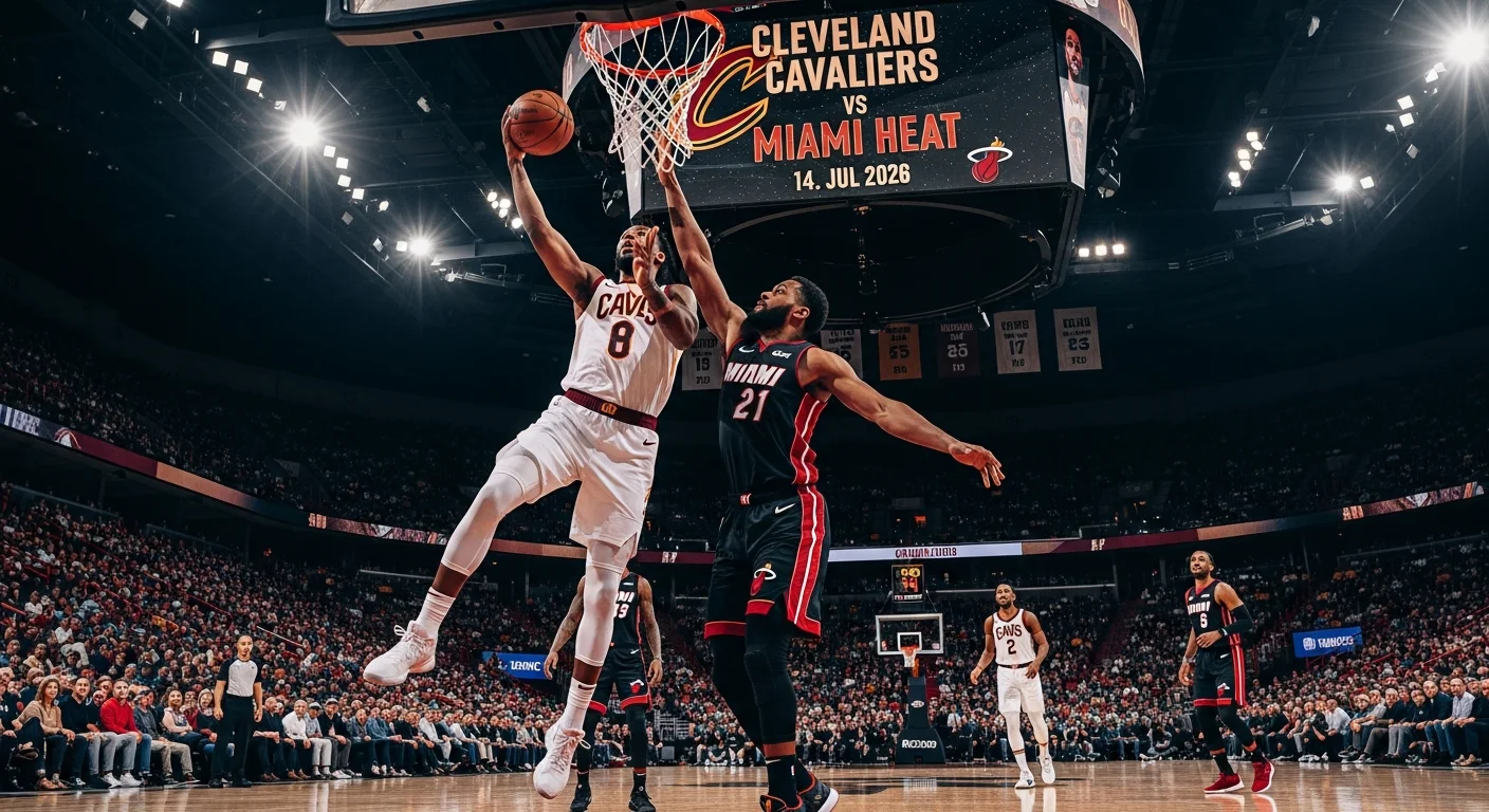 Prognoza Cleveland Cavaliers vs Miami Heat