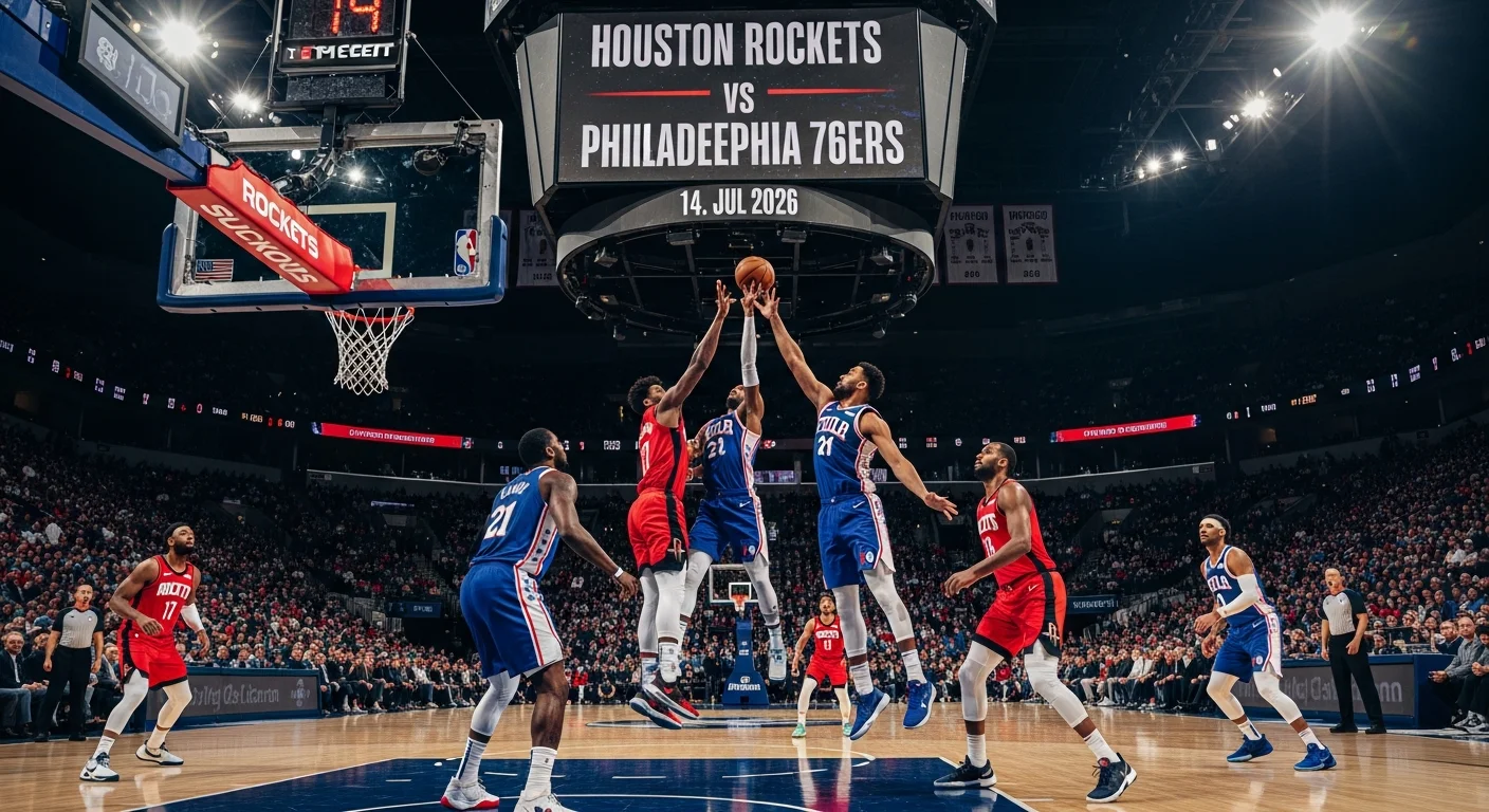 Prognoza Houston Rockets vs Philadelphia 76ers