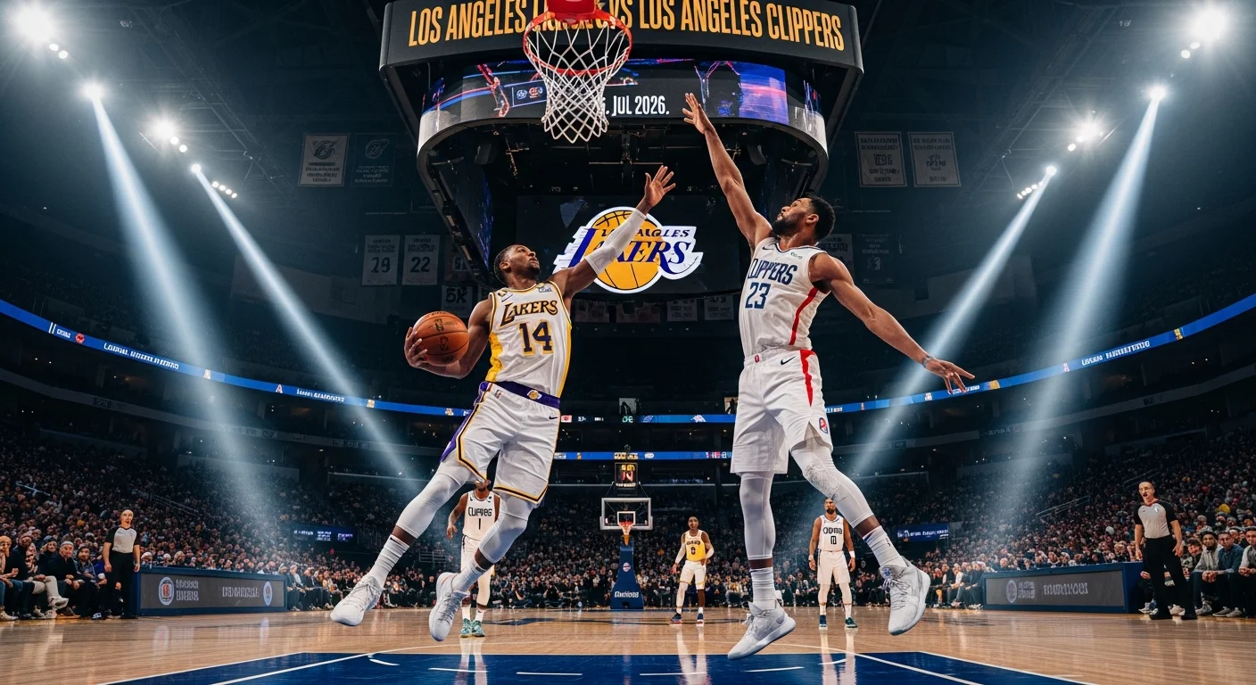 Prognoza Los Angeles Lakers vs Los Angeles Clippers