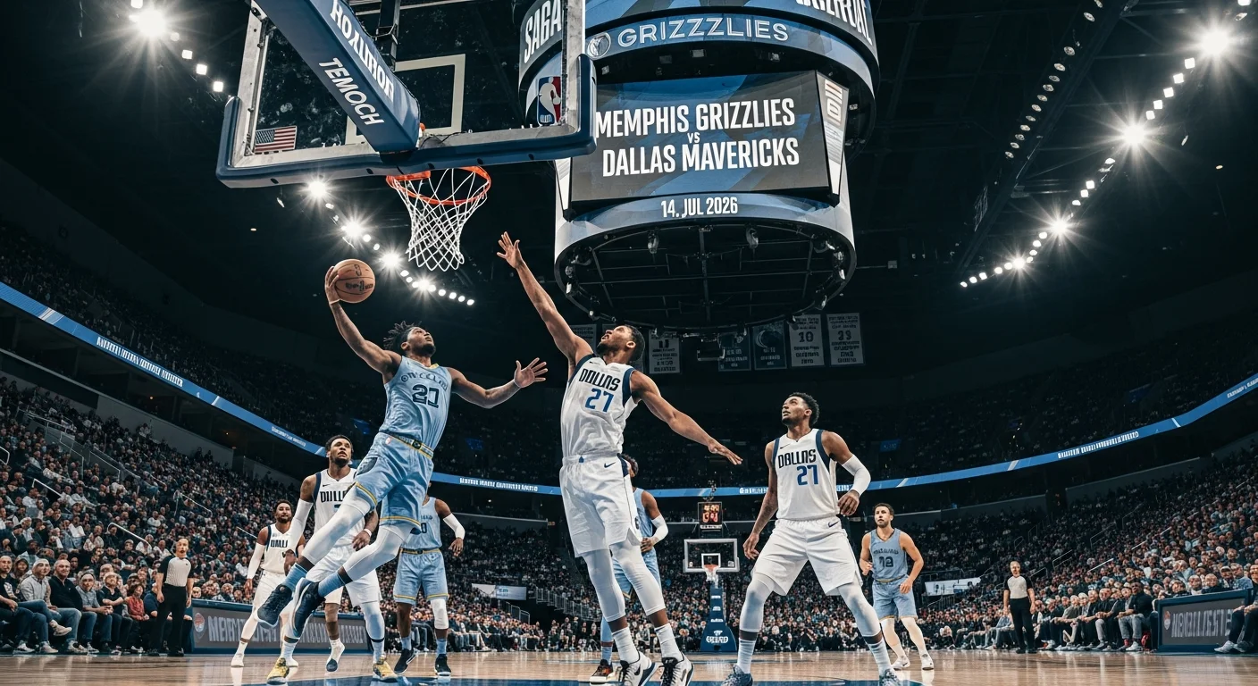 Prognoza Memphis Grizzlies vs Dallas Mavericks