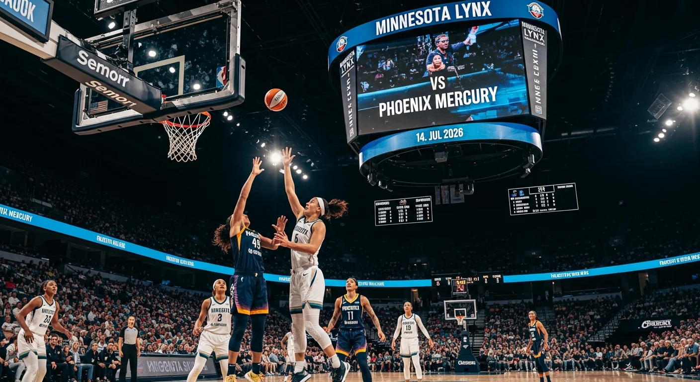 Prognoza Minnesota Lynx vs Phoenix Mercury