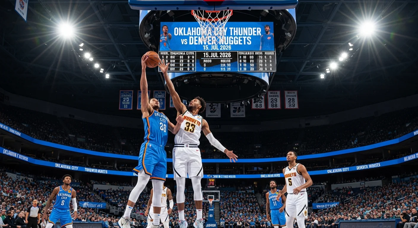 Prognoza Oklahoma City Thunder vs Denver Nuggets