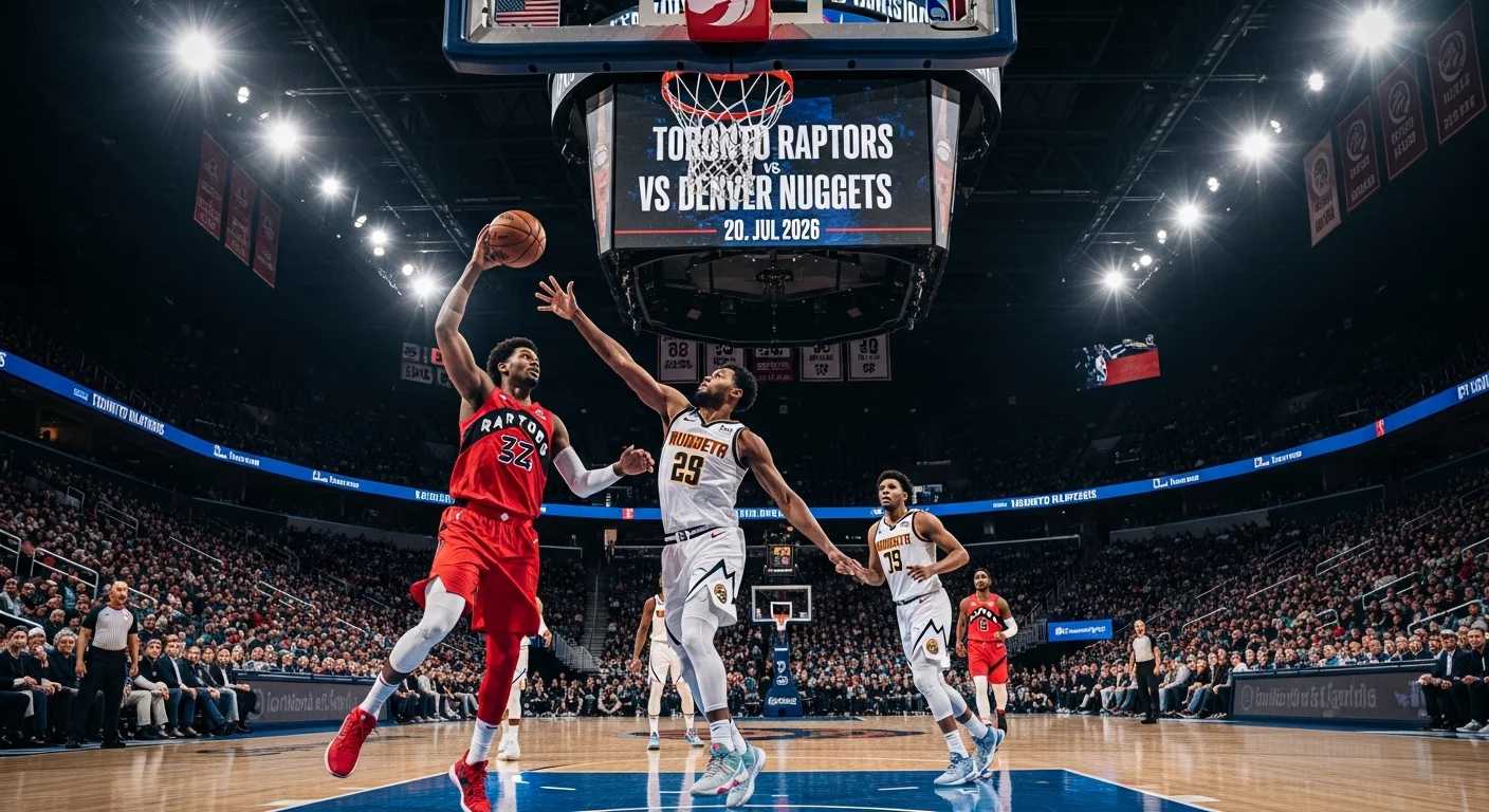 Prognoza Toronto Raptors vs Denver Nuggets