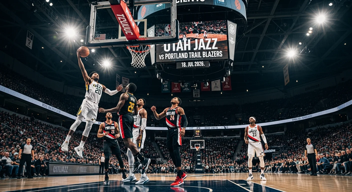 Prognoza Utah Jazz vs Portland Trail Blazers
