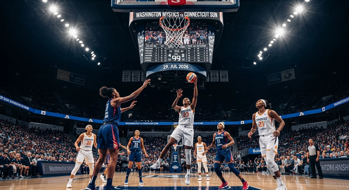 Prognoza Washington Mystics vs Connecticut Sun