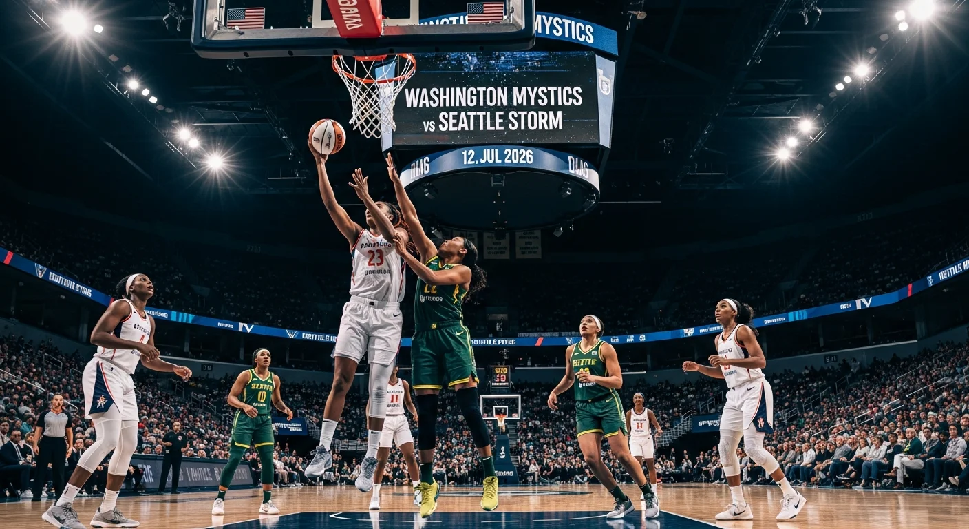 Prognoza Washington Mystics vs Seattle Storm